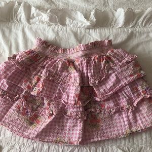 kids loveshackfancy skirt, size 12